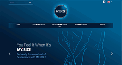 Desktop Screenshot of mysize-condoms.com